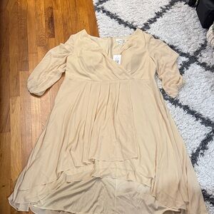 Ever Pretty Cream High Low Dress